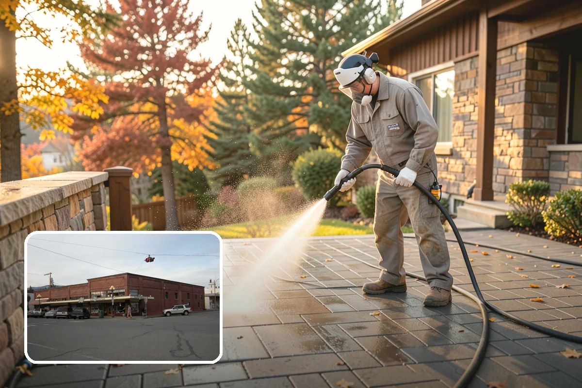 Slate Roof Cleaning in Sedro-Woolley, Skagit County, WA - Removes lichen and algae without chipping or cracking slate