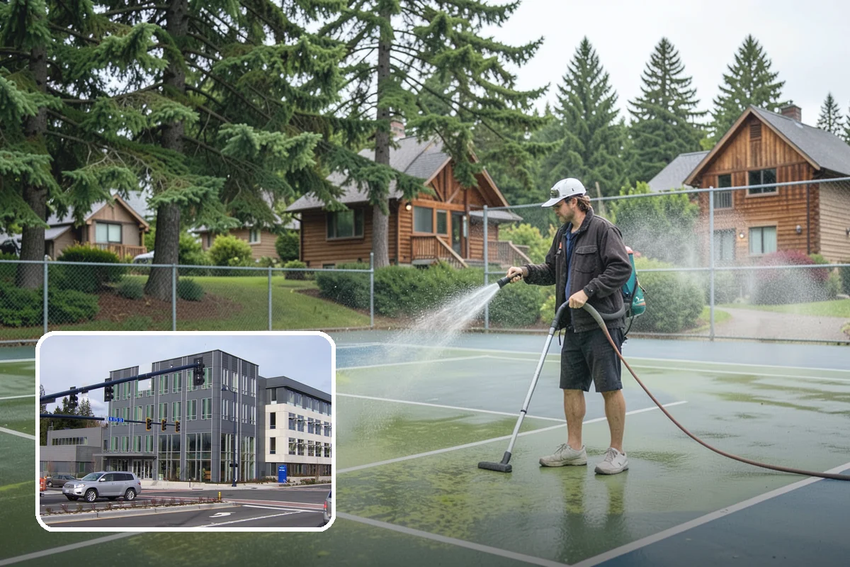 Slate Roof Cleaning in Shoreline, King County, WA - Removes lichen and algae without chipping or cracking slate