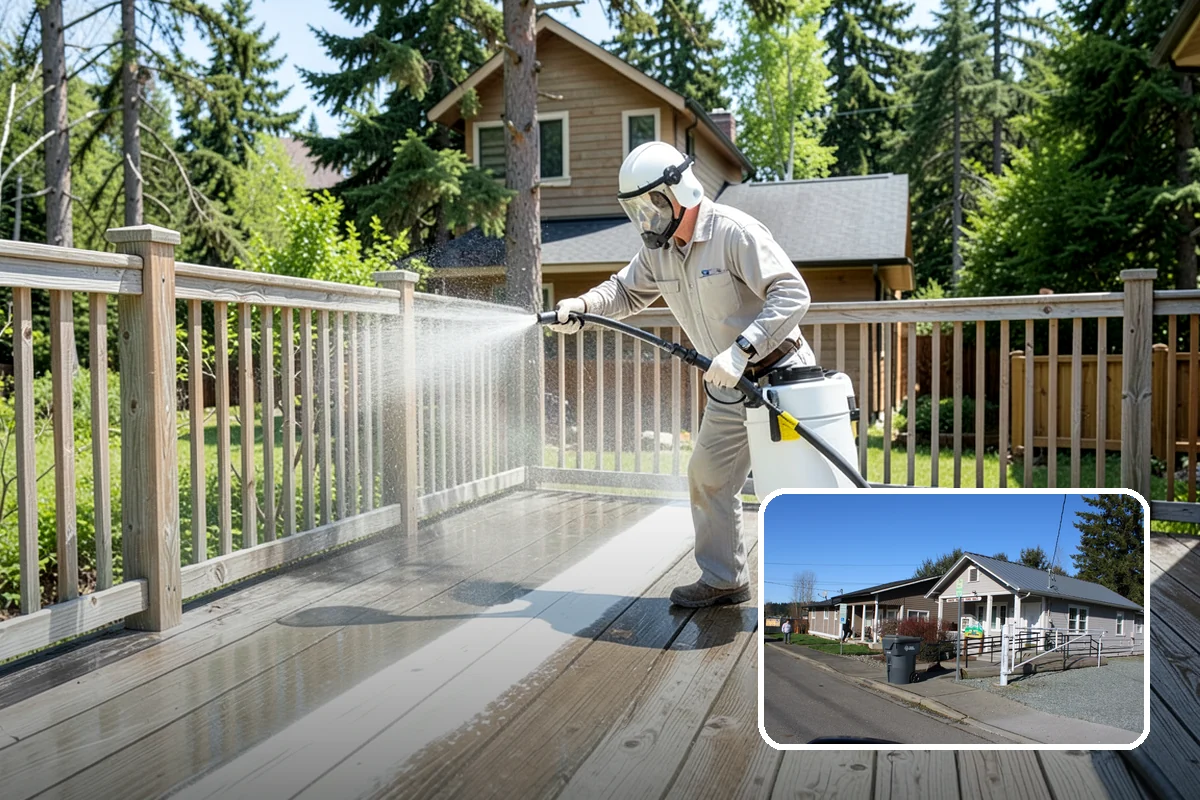 Slate Roof Cleaning in South Prairie, Pierce County, WA - Removes lichen and algae without chipping or cracking slate