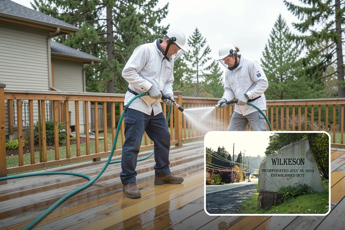 Slate Roof Cleaning in Wilkeson, Pierce County, WA - Removes lichen and algae without chipping or cracking slate