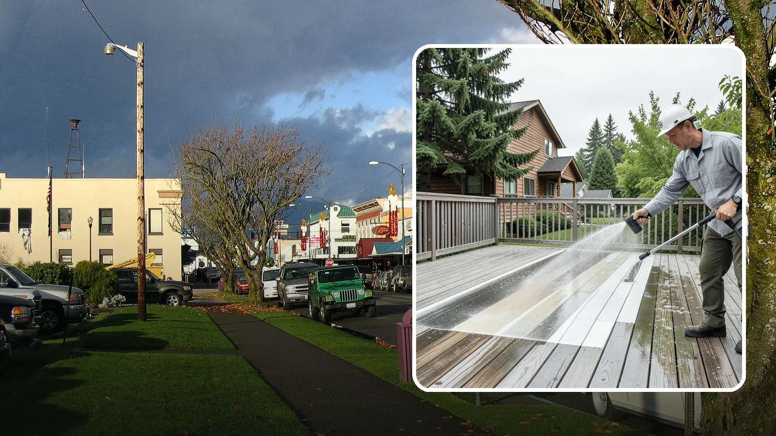 Soft Deck Washing in Arlington, Snohomish County, WA - Use low-pressure soft washing to clean delicate or aged decking without splintering the surface.