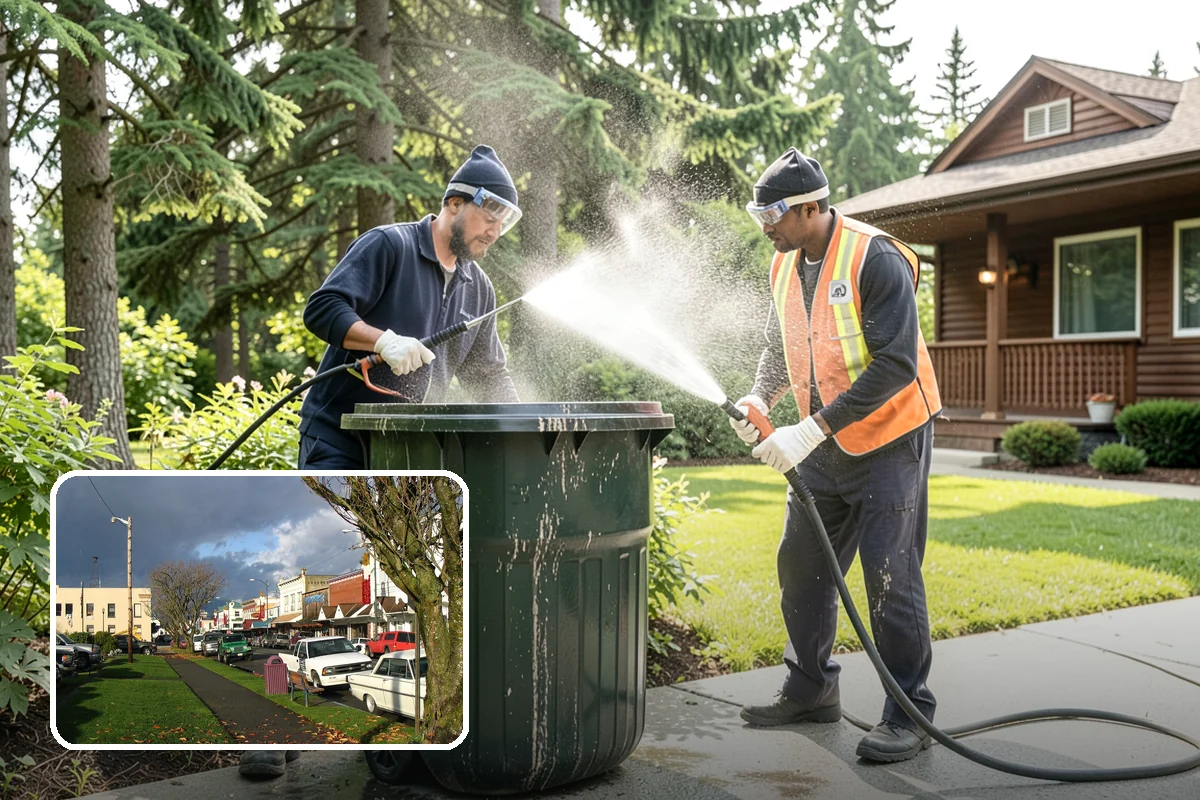 Soft Deck Washing in Arlington, Snohomish County, WA - Cleans without splintering or furring the wood