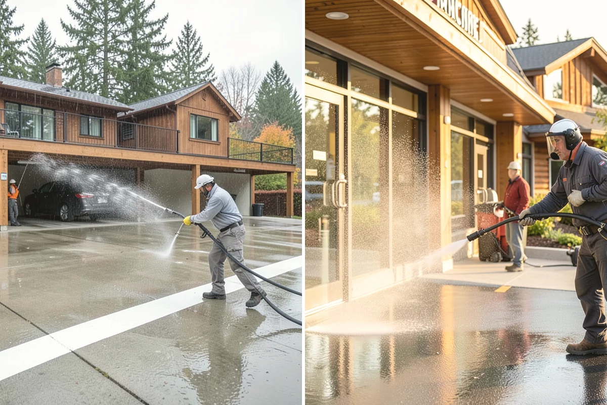 Soft Deck Washing in Black Diamond, King County, WA - Inspect board condition and clear the deck