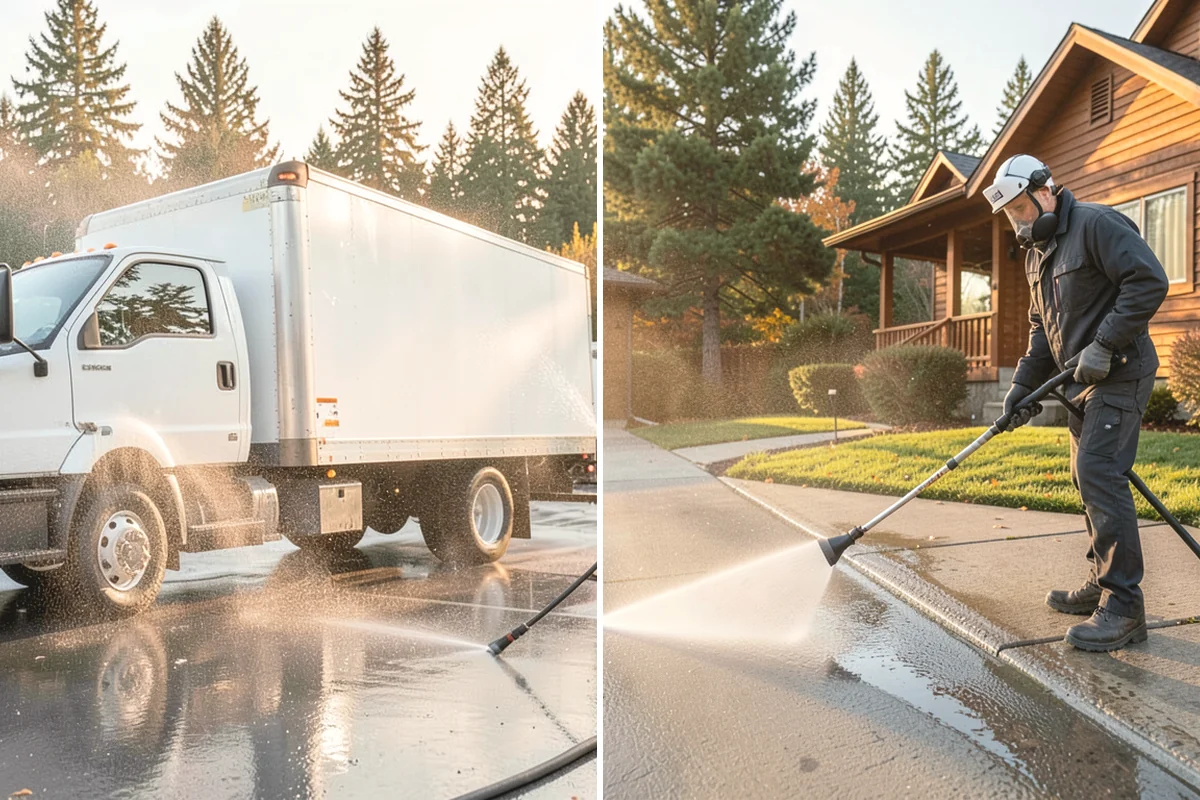 Soft Deck Washing in Burien, King County, WA - Inspect board condition and clear the deck