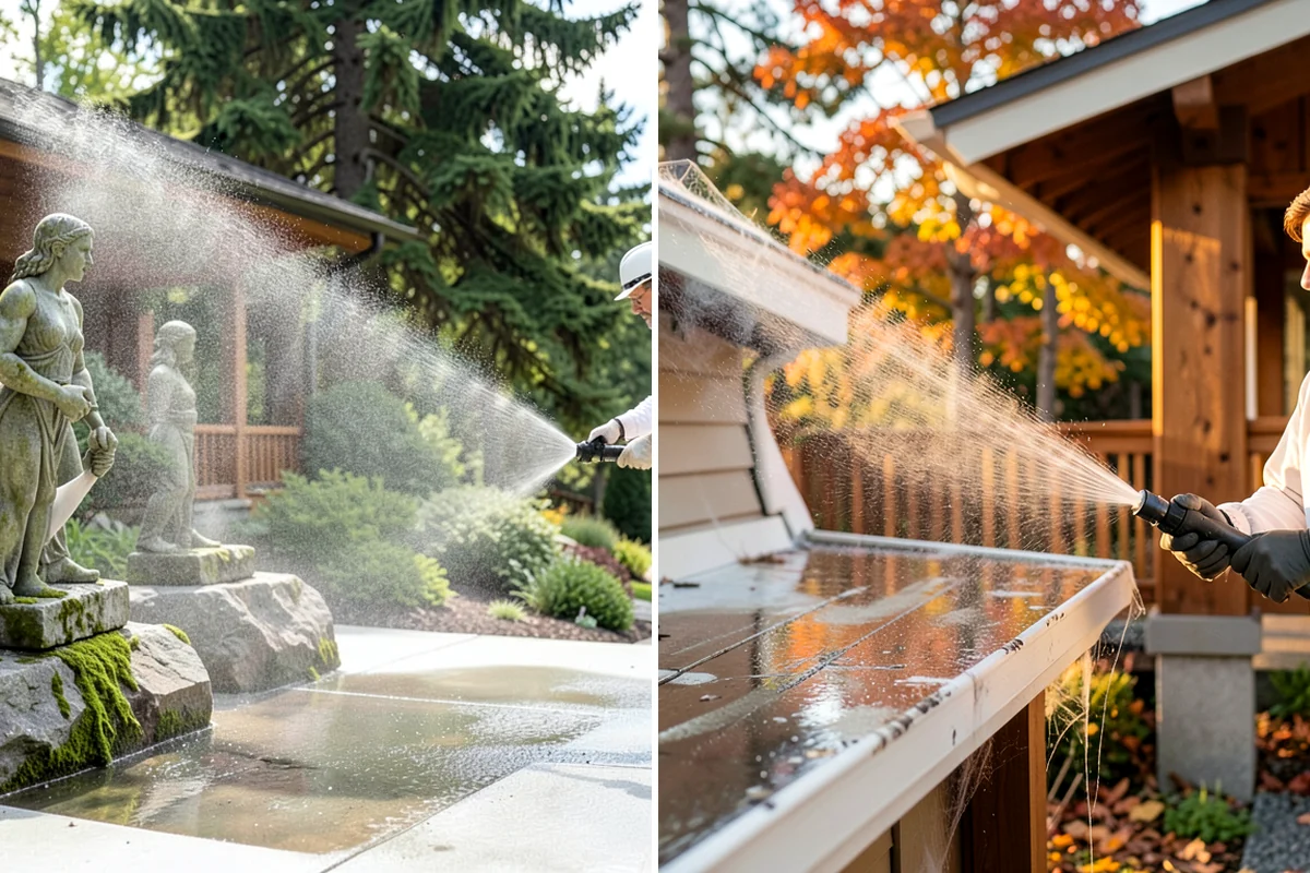 Soft Deck Washing in Clyde Hill, King County, WA - Inspect board condition and clear the deck
