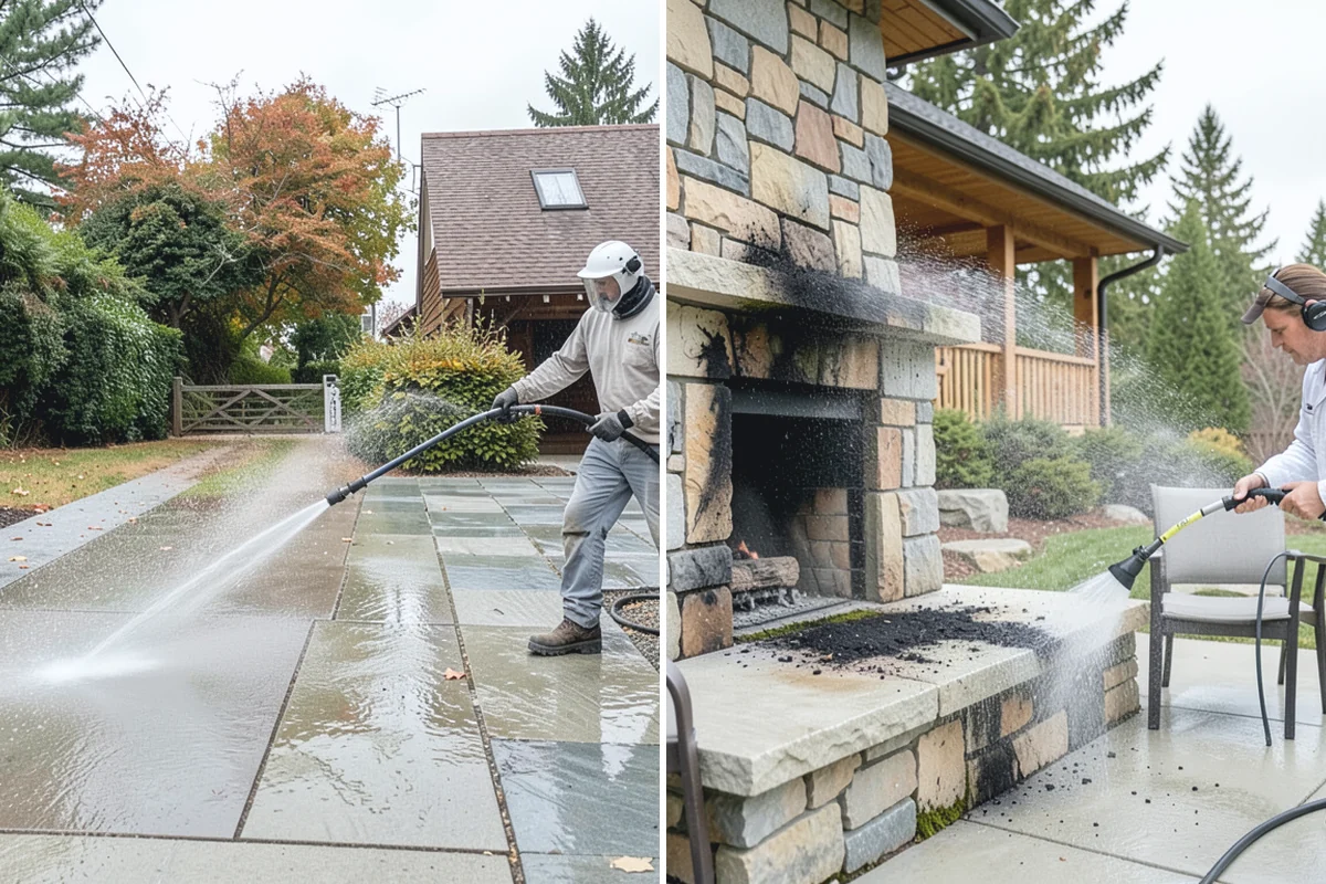 Soft Deck Washing in Coupeville, Island County, WA - Inspect board condition and clear the deck