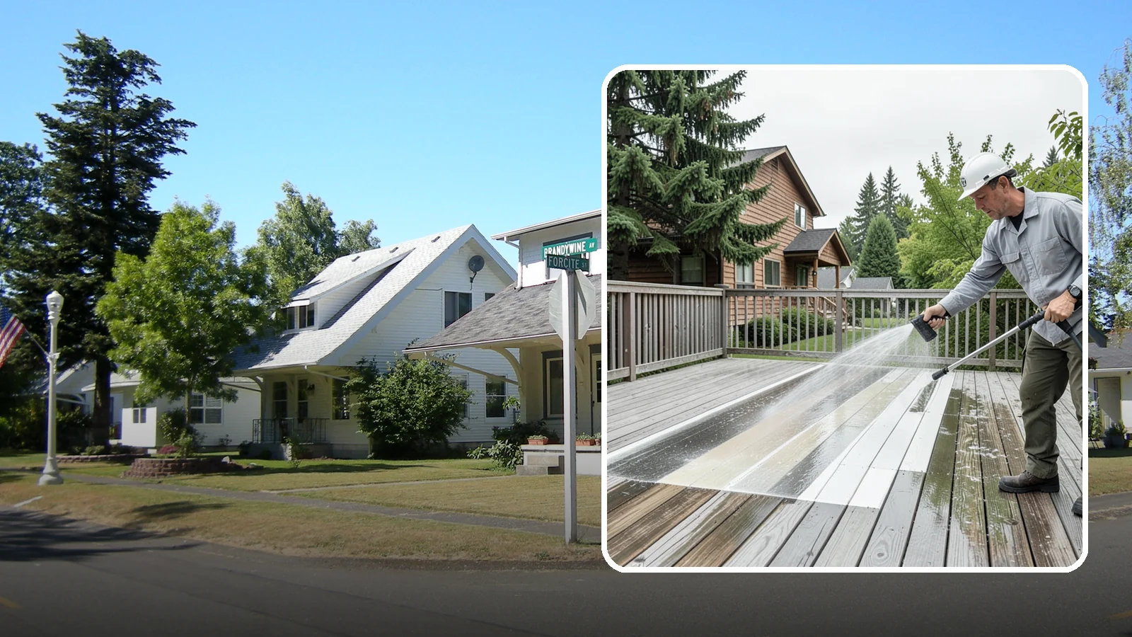 Soft Deck Washing in DuPont, Pierce County, WA - Use low-pressure soft washing to clean delicate or aged decking without splintering the surface.