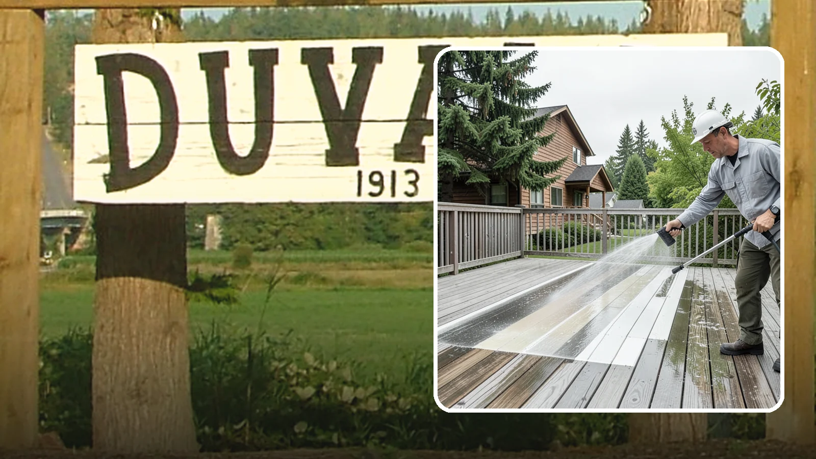 Soft Deck Washing in Duvall, King County, WA - Use low-pressure soft washing to clean delicate or aged decking without splintering the surface.