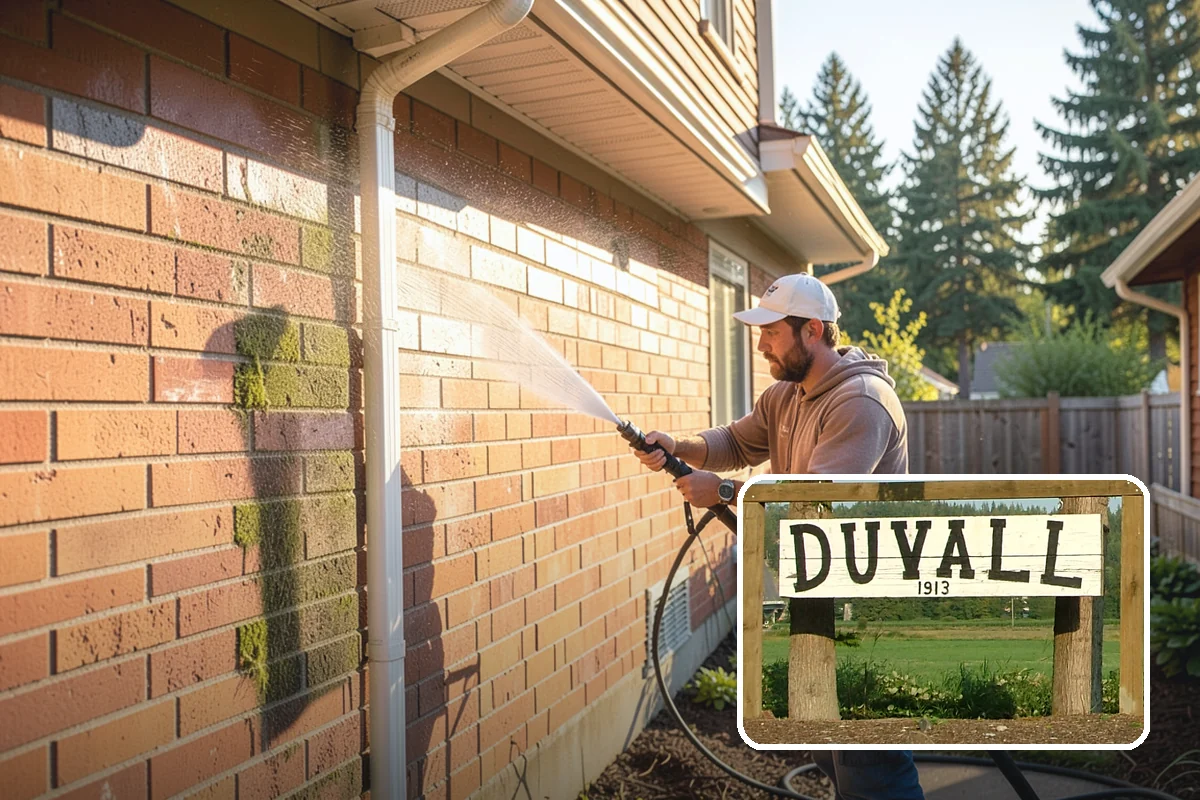 Soft Deck Washing in Duvall, King County, WA - Cleans without splintering or furring the wood