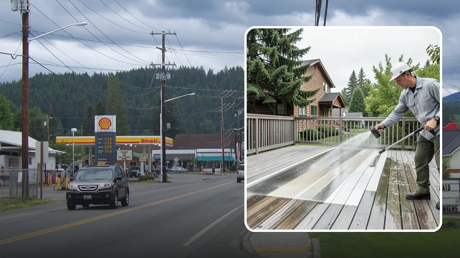 Soft Deck Washing in Granite Falls, Snohomish County, WA - Use low-pressure soft washing to clean delicate or aged decking without splintering the surface.