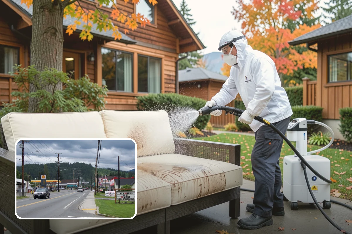 Soft Deck Washing in Granite Falls, Snohomish County, WA - Cleans without splintering or furring the wood