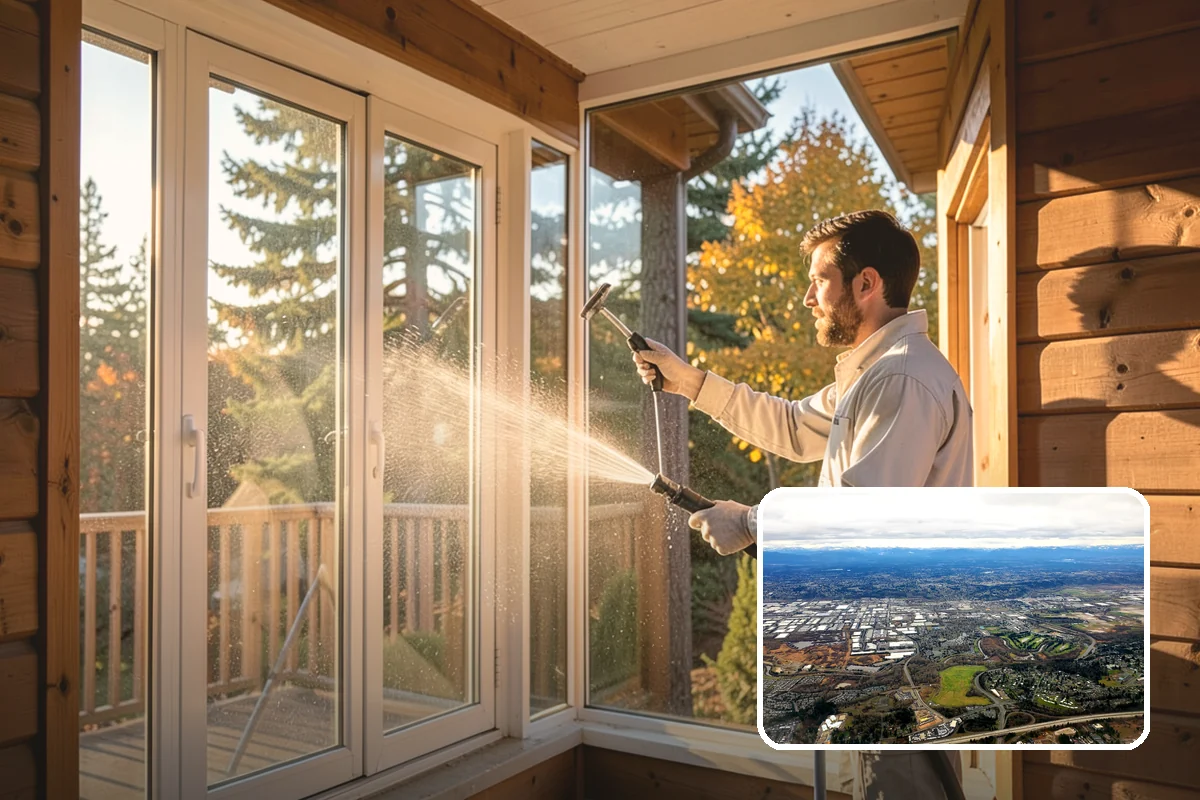 Soft Deck Washing in Kent, King County, WA - Cleans without splintering or furring the wood