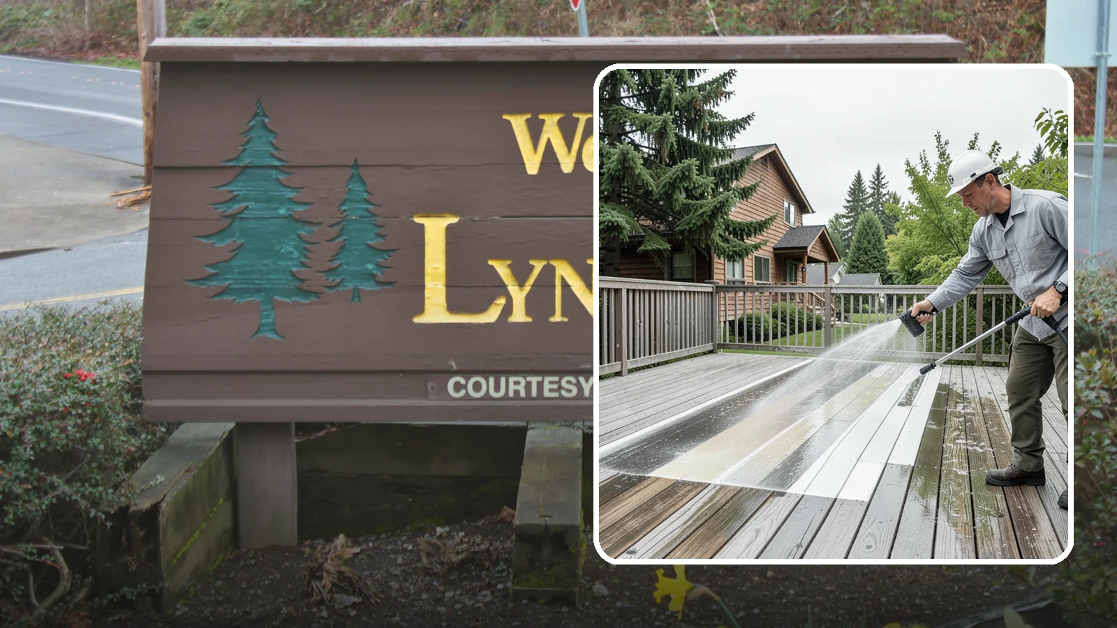 Soft Deck Washing in Lynnwood, Snohomish County, WA - Use low-pressure soft washing to clean delicate or aged decking without splintering the surface.