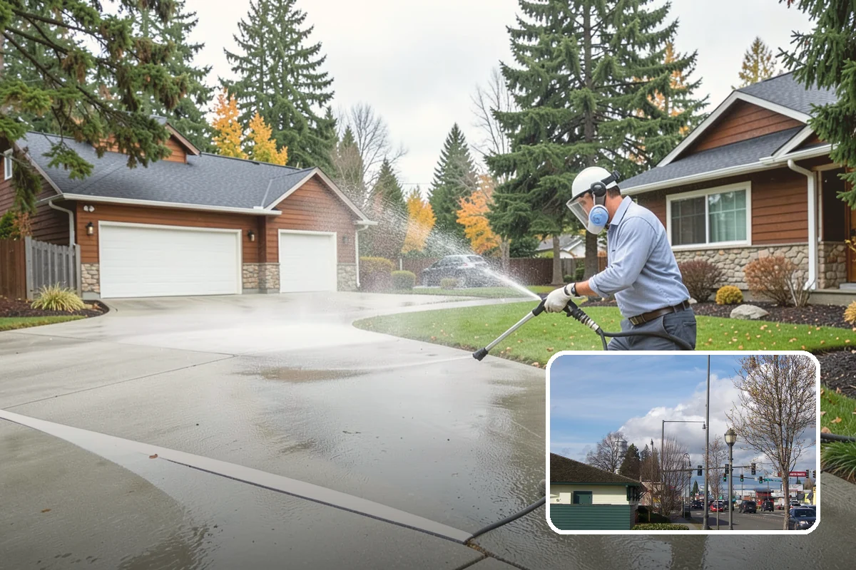 Soft Deck Washing in Marysville, Snohomish County, WA - Cleans without splintering or furring the wood