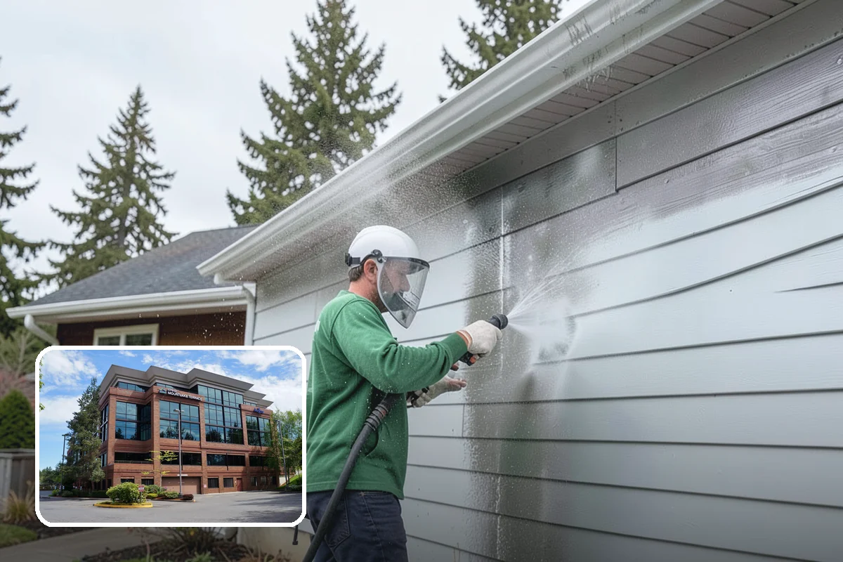 Soft Deck Washing in Mountlake Terrace, Snohomish County, WA - Cleans without splintering or furring the wood
