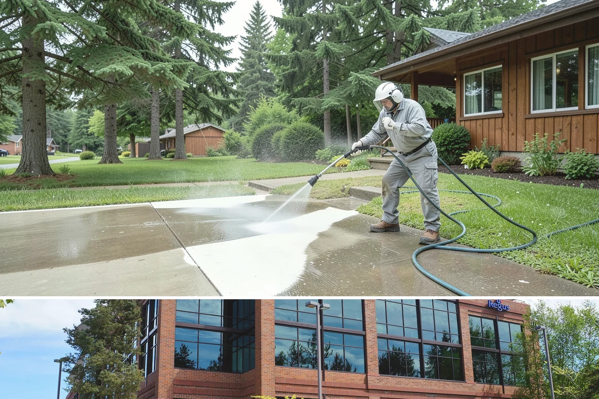 Soft Deck Washing in Mountlake Terrace, Snohomish County, WA - Soft wash decks in warm, dry summer weather to allow proper drying afterward.