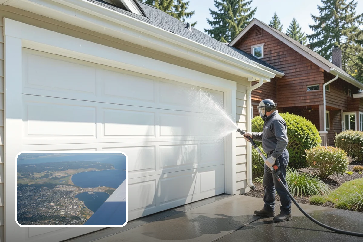 Soft Deck Washing in Oak Harbor, Island County, WA - Cleans without splintering or furring the wood