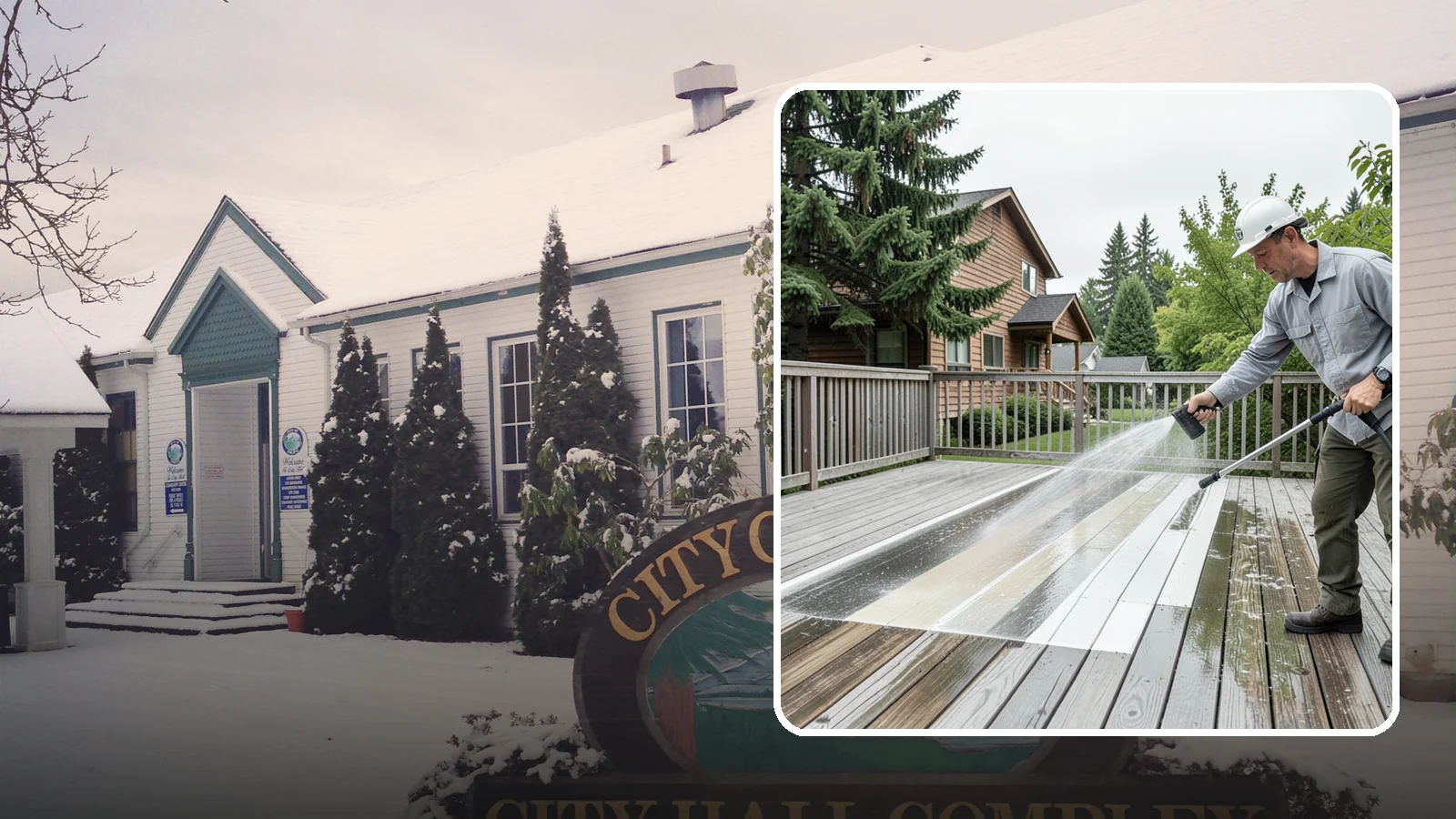 Soft Deck Washing in Pacific, King County, WA - Use low-pressure soft washing to clean delicate or aged decking without splintering the surface.