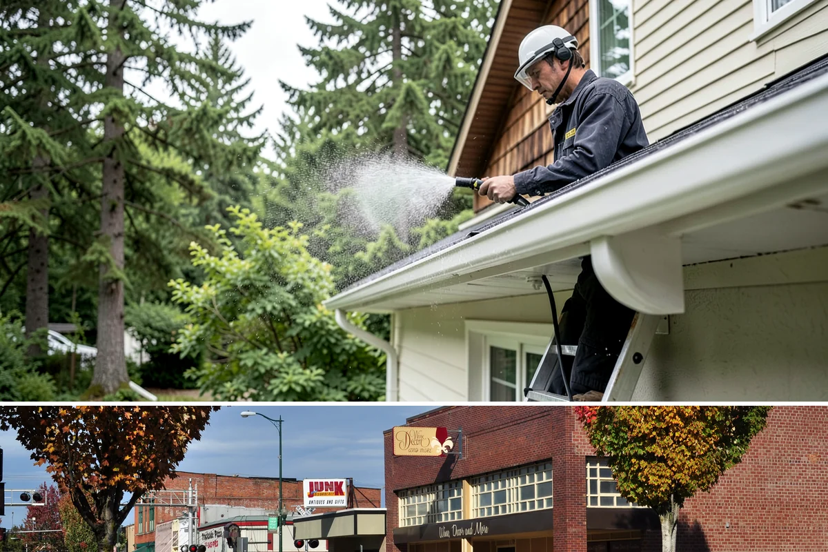 Soft Deck Washing in Puyallup, Pierce County, WA - Soft wash decks in warm, dry summer weather to allow proper drying afterward.