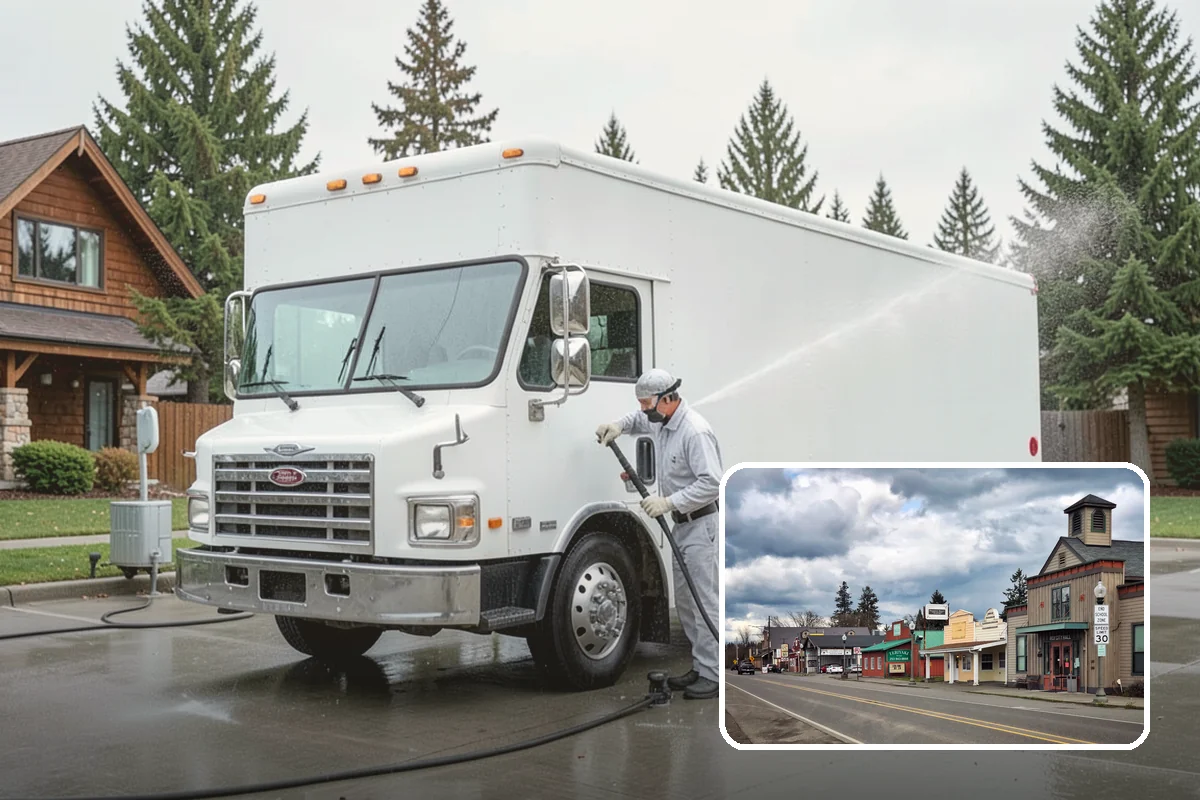 Soft Deck Washing in Roy, Pierce County, WA - Cleans without splintering or furring the wood