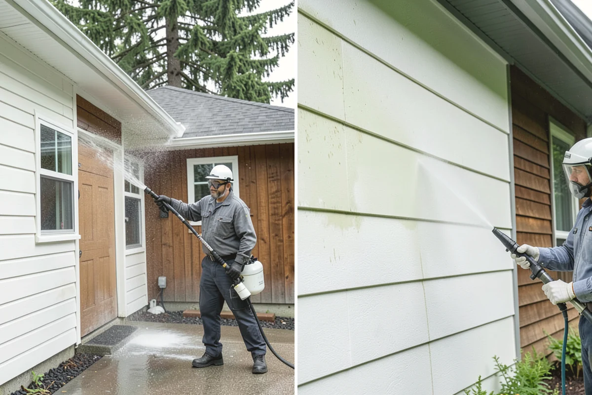 Soft Deck Washing in Ruston, Pierce County, WA - Inspect board condition and clear the deck