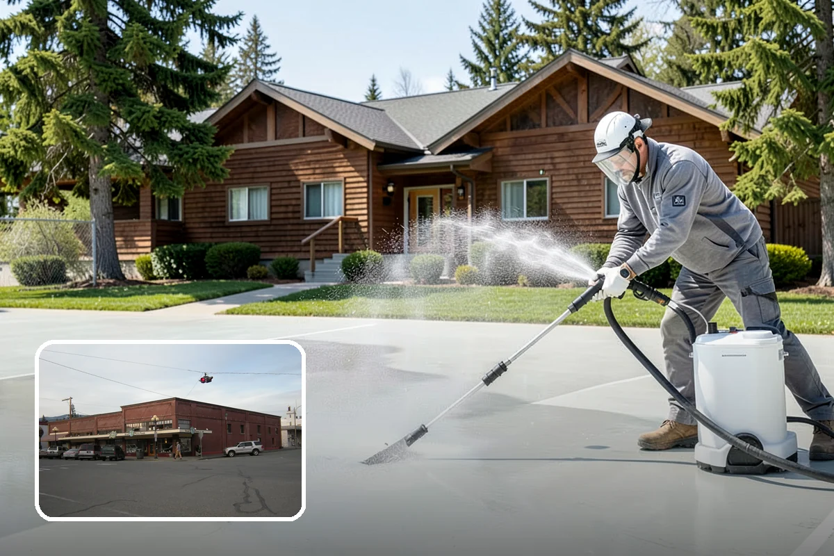 Soft Deck Washing in Sedro-Woolley, Skagit County, WA - Cleans without splintering or furring the wood