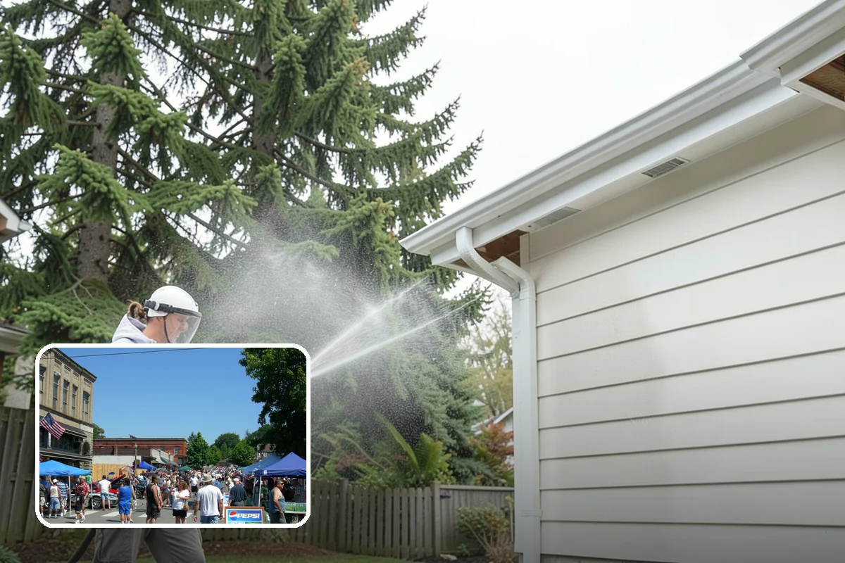 Soft Deck Washing in Snohomish, Snohomish County, WA - Cleans without splintering or furring the wood