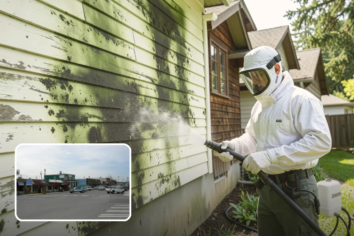 Soft Deck Washing in Stanwood, Snohomish County, WA - Cleans without splintering or furring the wood