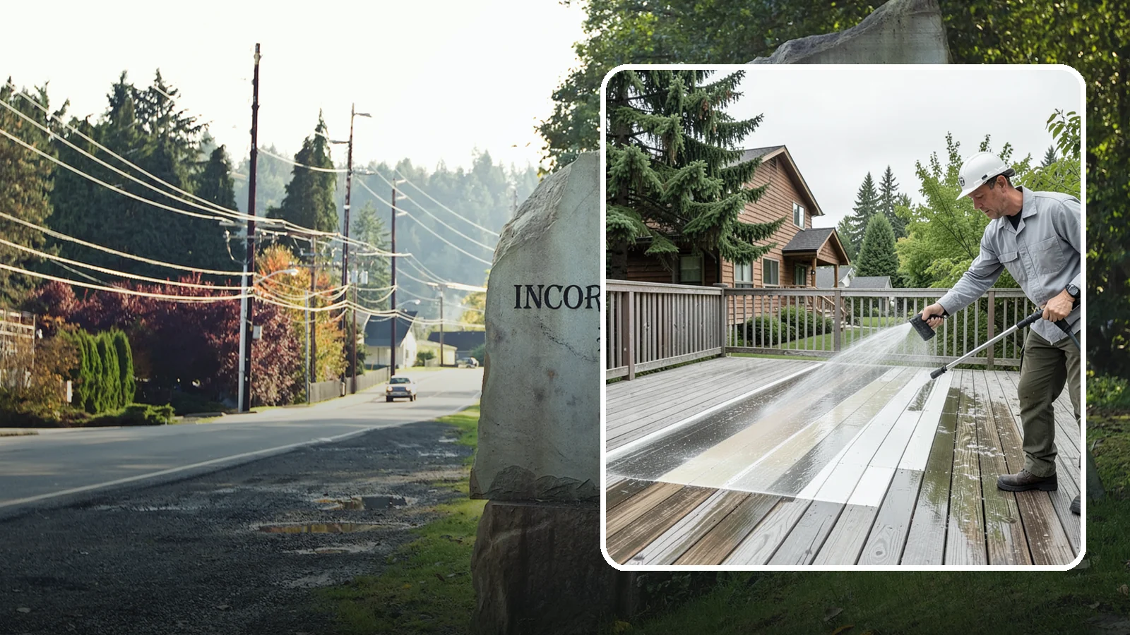 Soft Deck Washing in Wilkeson, Pierce County, WA - Use low-pressure soft washing to clean delicate or aged decking without splintering the surface.