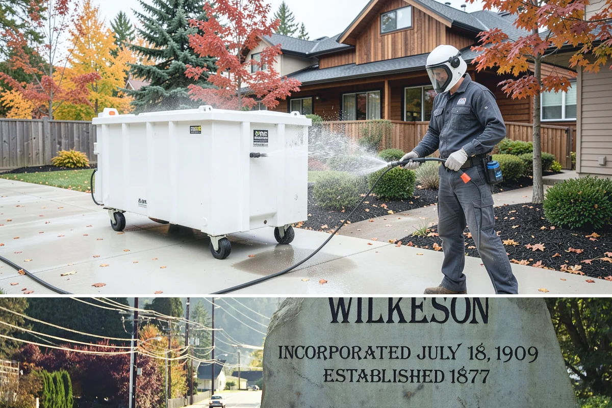 Soft Deck Washing in Wilkeson, Pierce County, WA - Soft wash decks in warm, dry summer weather to allow proper drying afterward.