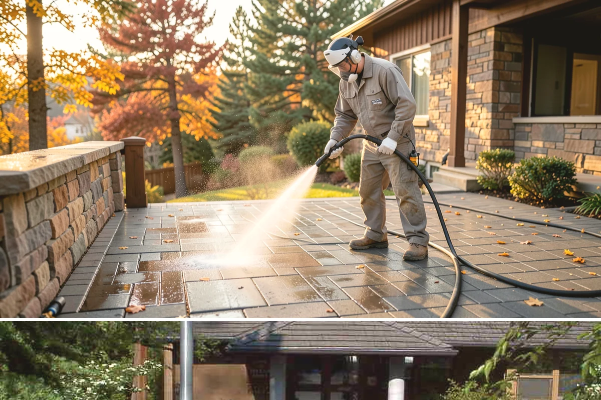 Soft Deck Washing in Yarrow Point, King County, WA - Soft wash decks in warm, dry summer weather to allow proper drying afterward.
