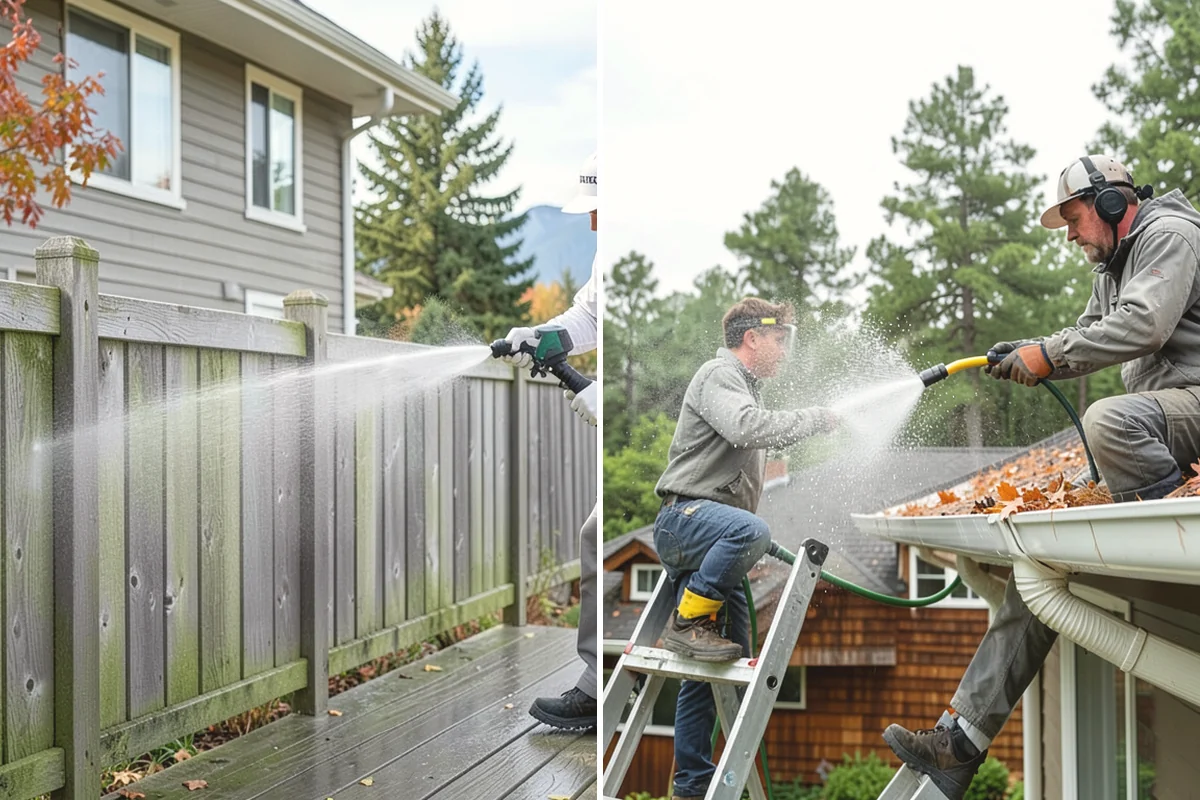 Soft House Washing in Anacortes, Skagit County, WA - Evaluate the home for pressure-sensitive materials and entry points
