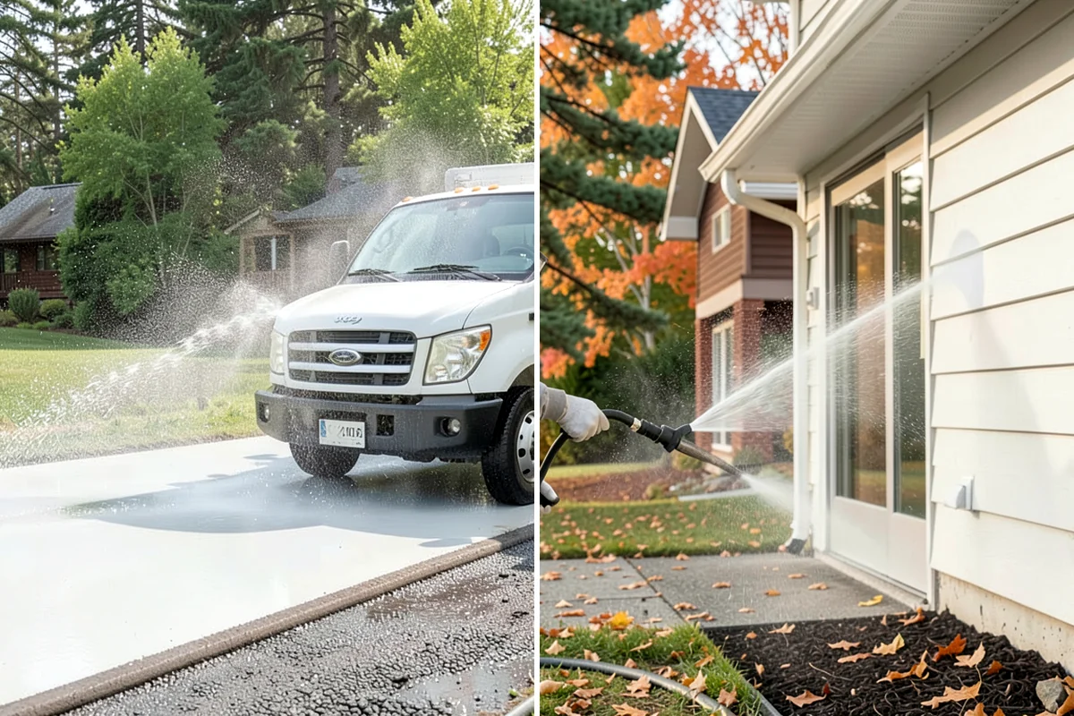 Soft House Washing in Arlington, Snohomish County, WA - Evaluate the home for pressure-sensitive materials and entry points