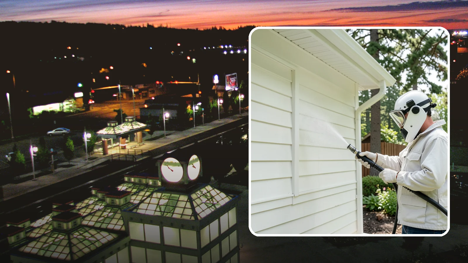 Soft House Washing in Auburn, King County, WA - Soft house washing uses low pressure and specialized detergents to clean delicate siding without the risk of gouging or water...