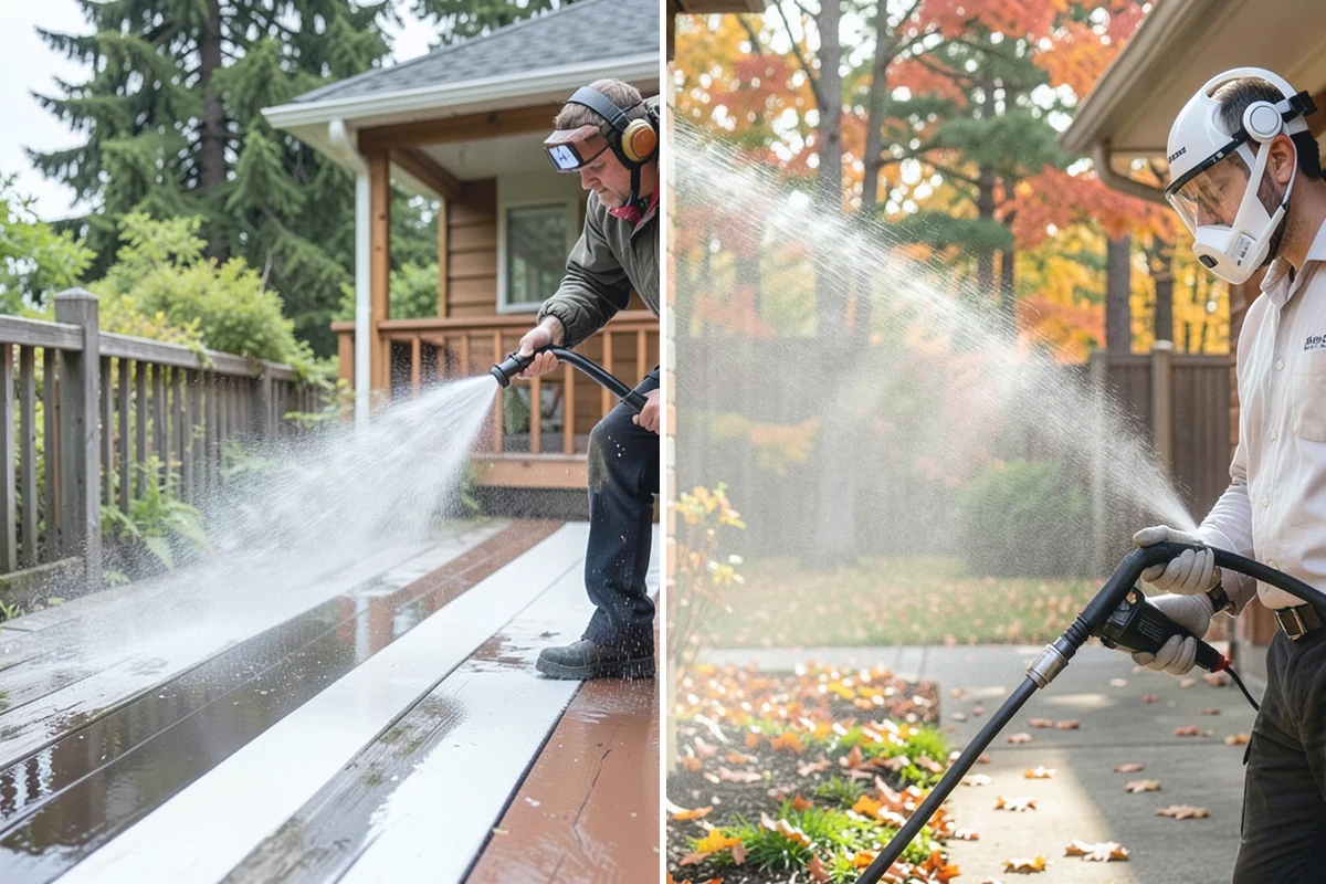 Soft House Washing in Beaux Arts Village, King County, WA - Evaluate the home for pressure-sensitive materials and entry points