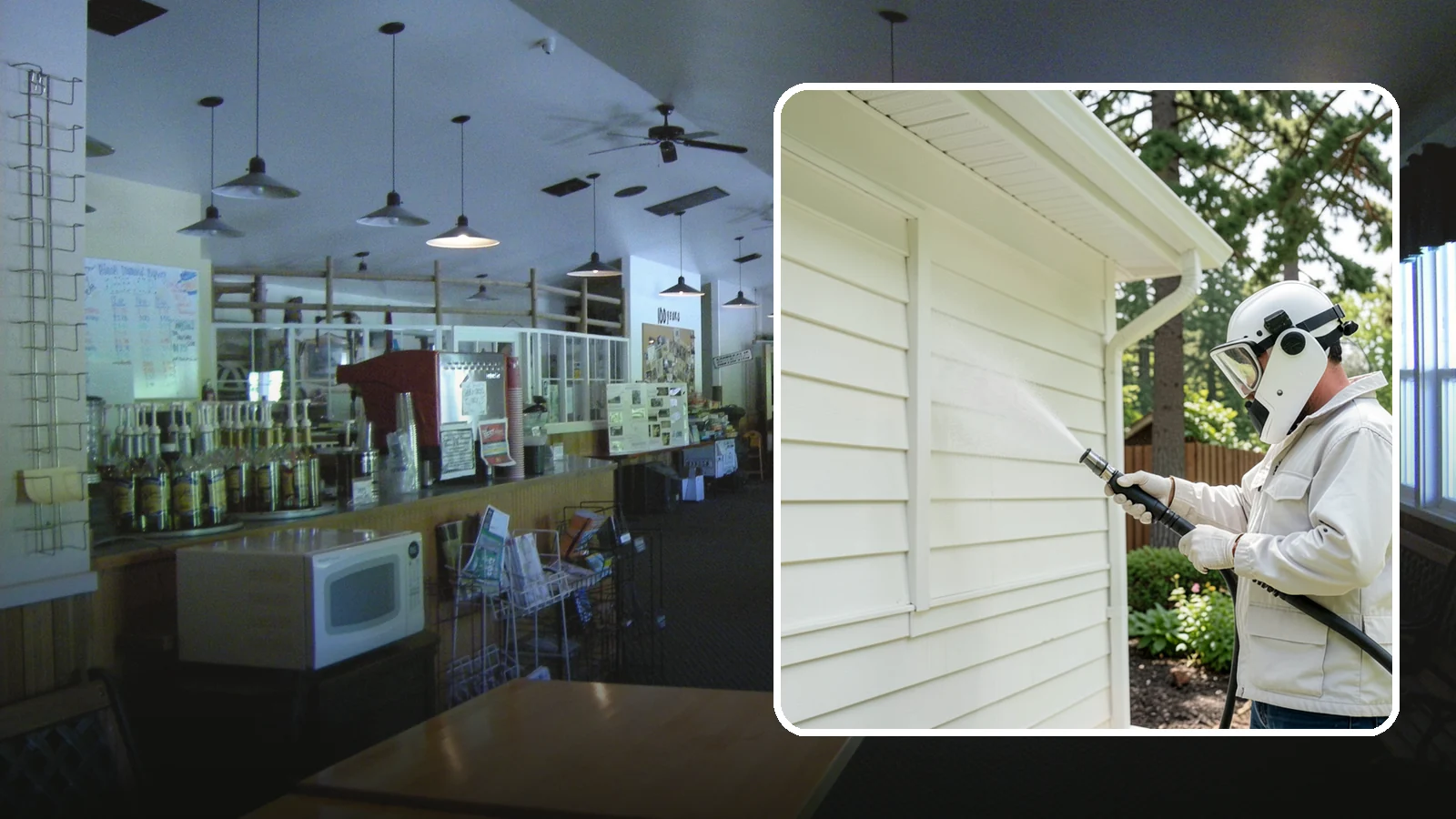 Soft House Washing in Black Diamond, King County, WA - Soft house washing uses low pressure and specialized detergents to clean delicate siding without the risk of gouging or water...