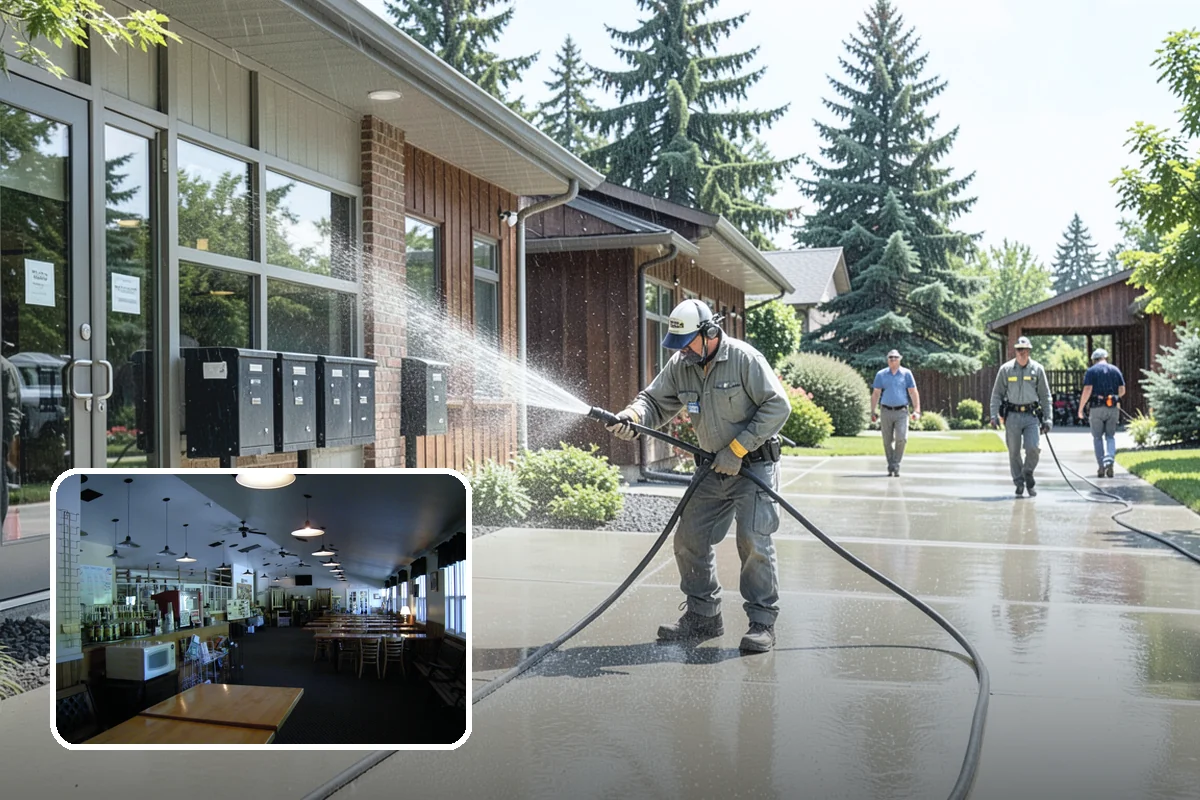 Soft House Washing in Black Diamond, King County, WA - Eliminates the danger of water pushed behind siding