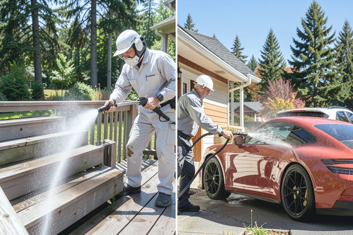 Soft House Washing in Bonney Lake, Pierce County, WA - Evaluate the home for pressure-sensitive materials and entry points