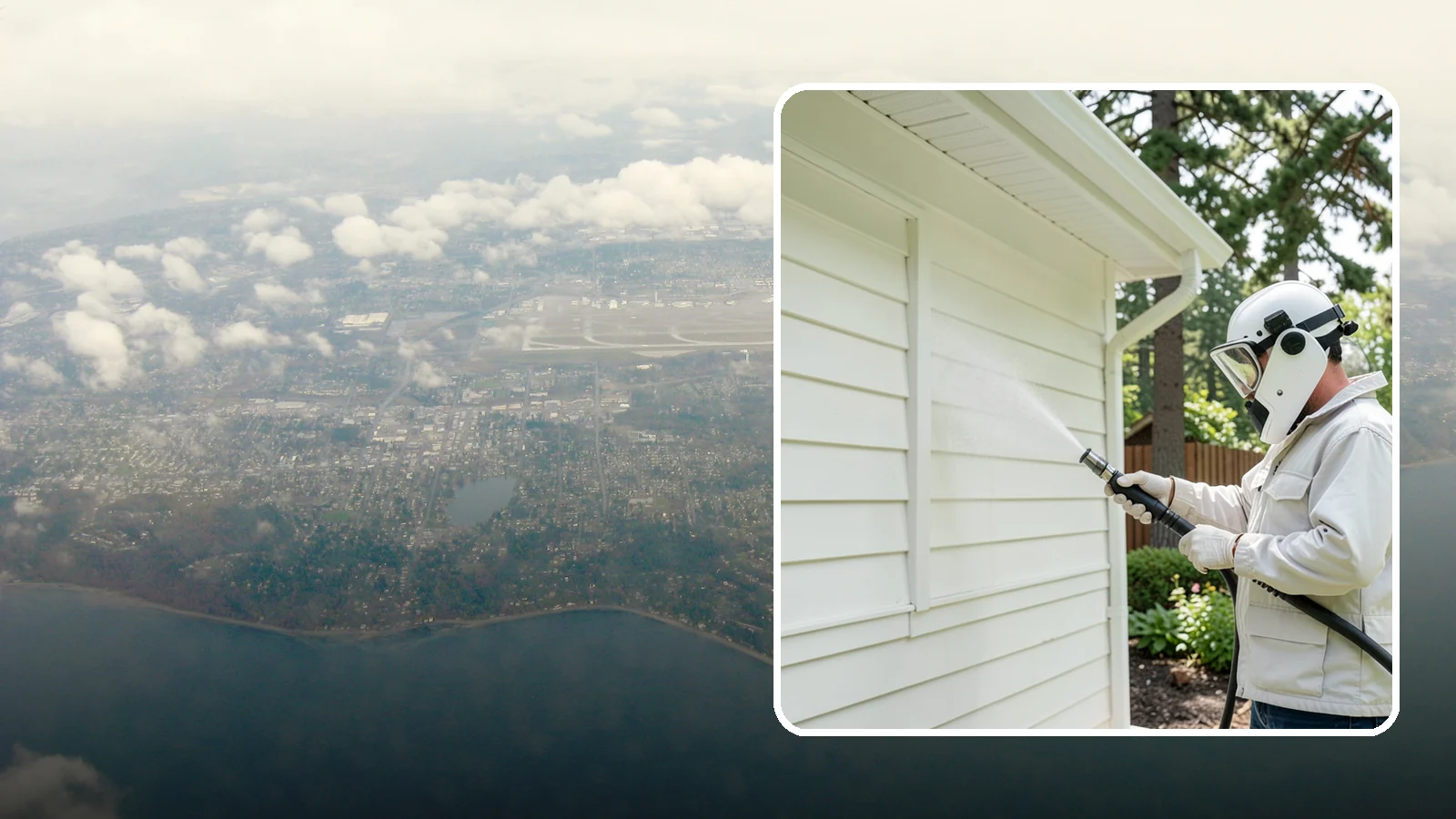 Soft House Washing in Burien, King County, WA - Soft house washing uses low pressure and specialized detergents to clean delicate siding without the risk of gouging or water...