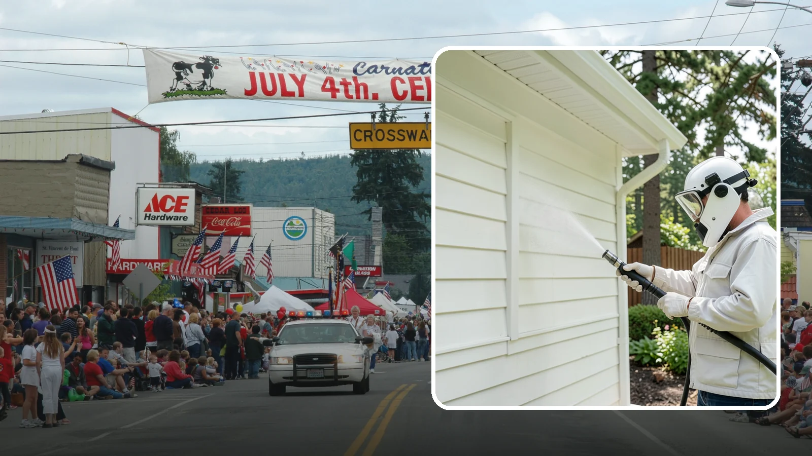 Soft House Washing in Carnation, King County, WA - Soft house washing uses low pressure and specialized detergents to clean delicate siding without the risk of gouging or water...
