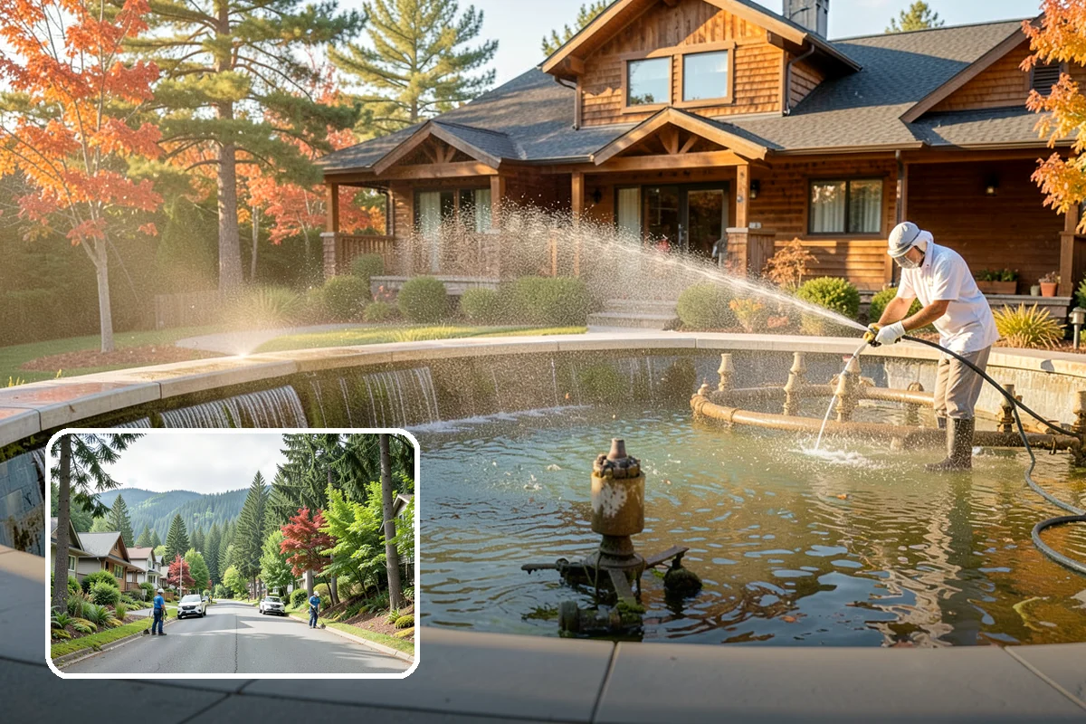 Soft House Washing in Darrington, Snohomish County, WA - Eliminates the danger of water pushed behind siding