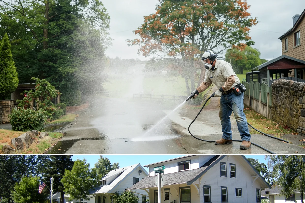 Soft House Washing in DuPont, Pierce County, WA - The drier stretches from June through September let the low-pressure rinse dry cleanly and slow future regrowth.