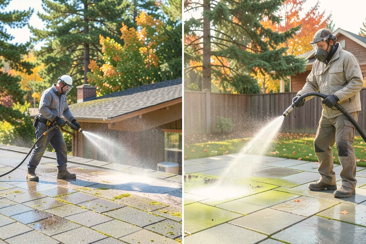 Soft House Washing in Edmonds, Snohomish County, WA - Evaluate the home for pressure-sensitive materials and entry points