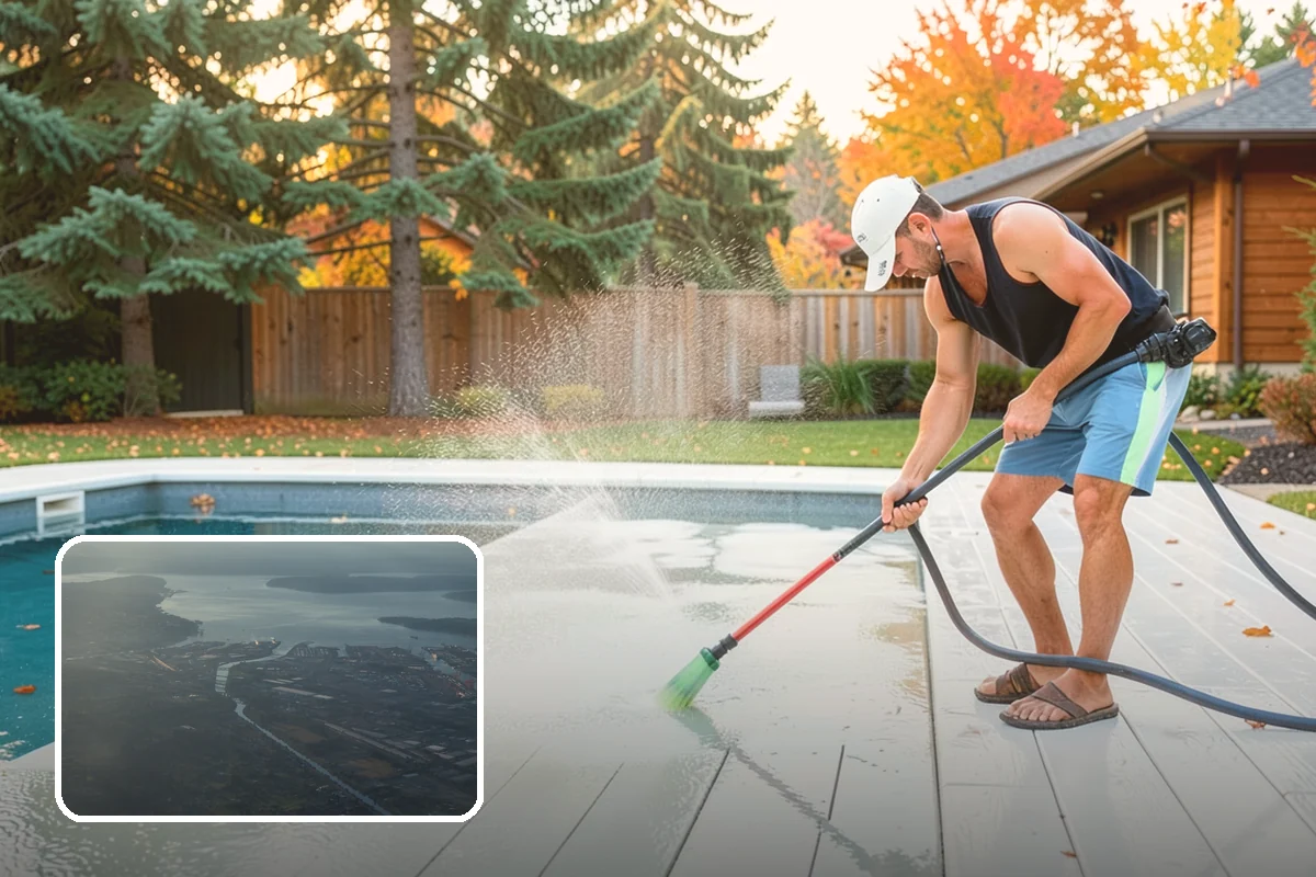 Soft House Washing in Fife, Pierce County, WA - Eliminates the danger of water pushed behind siding