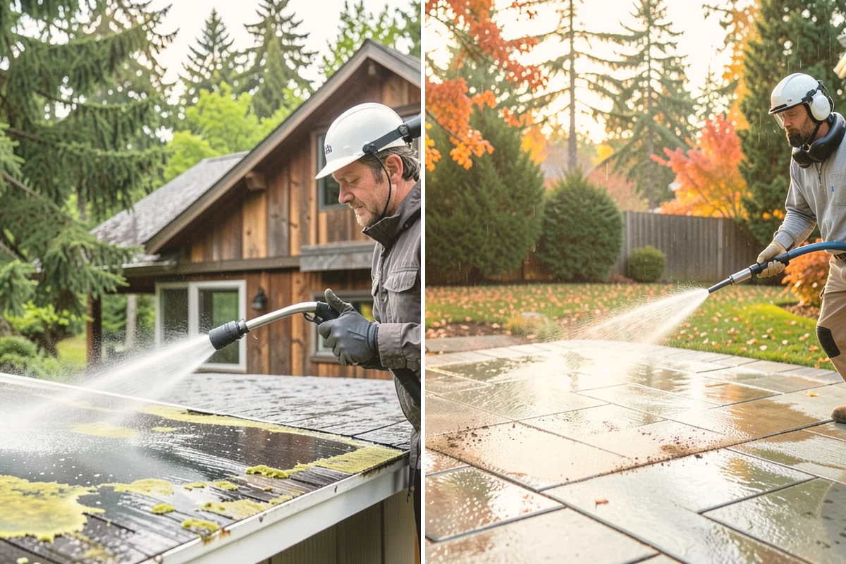 Soft House Washing in Index, Snohomish County, WA - Evaluate the home for pressure-sensitive materials and entry points