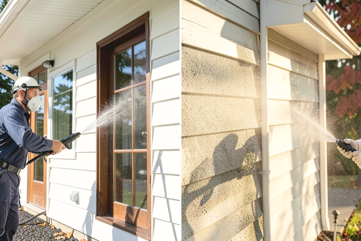 Soft House Washing in Issaquah, King County, WA - Evaluate the home for pressure-sensitive materials and entry points