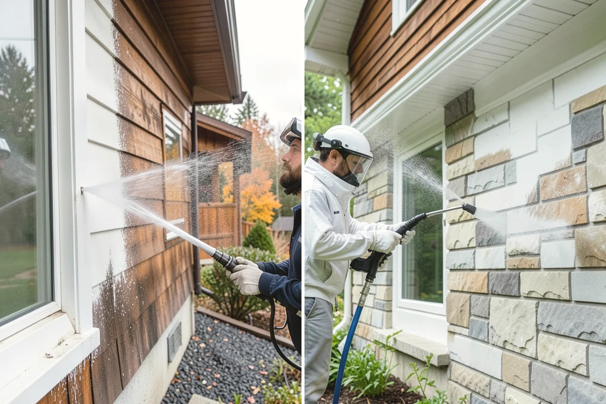 Soft House Washing in La Conner, Skagit County, WA - Evaluate the home for pressure-sensitive materials and entry points