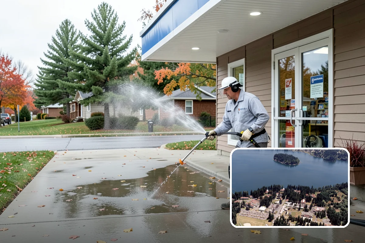 Soft House Washing in Lakewood, Pierce County, WA - Eliminates the danger of water pushed behind siding