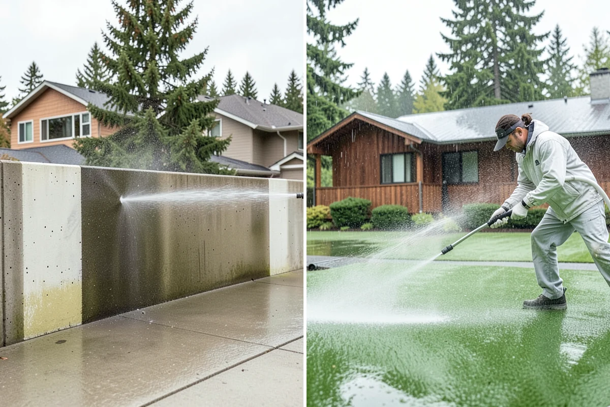 Soft House Washing in Lakewood, Pierce County, WA - Evaluate the home for pressure-sensitive materials and entry points