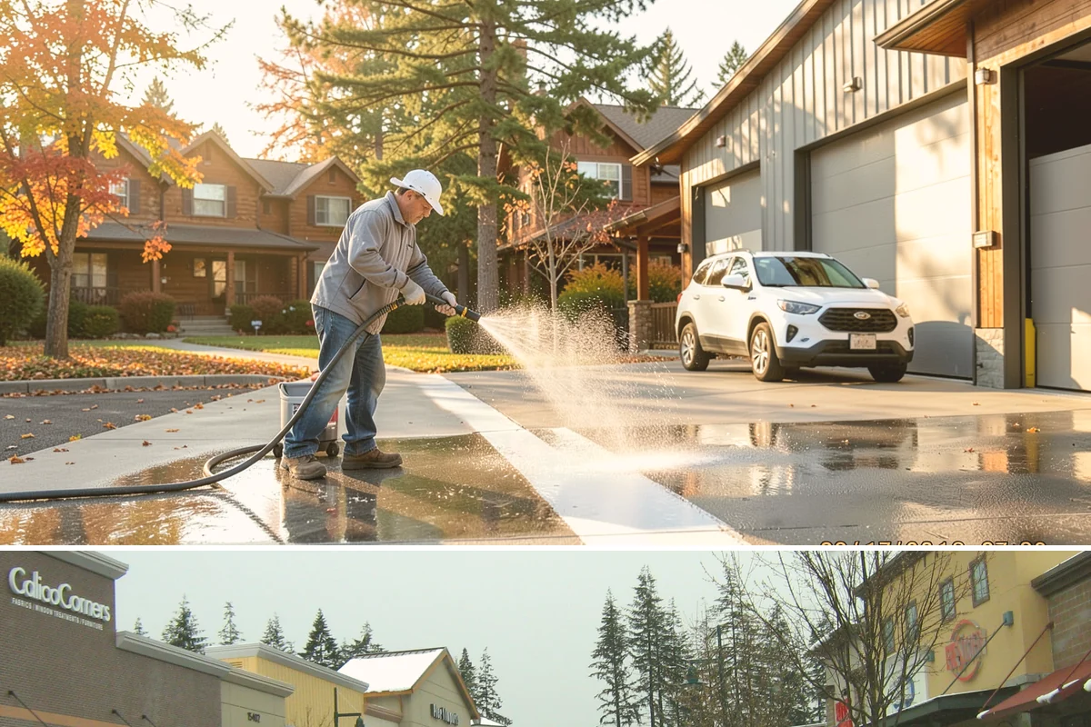 Soft House Washing in Mill Creek, Snohomish County, WA - The drier stretches from June through September let the low-pressure rinse dry cleanly and slow future regrowth.